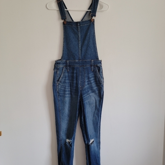 MADEWELL Roadtripper Overalls in Brodie Wash Sz Small - Picture 5 of 13